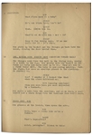 Moe Howard's 29pp. Script Dated April 1942 for The Three Stooges Film ''Sock-a-Bye Baby'' -- First Page Missing, Else Very Good Condition